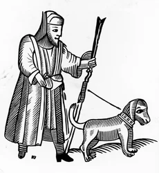 Pilgrim with a Dog
